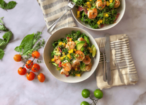 Habanero-Mango Shrimp and Kale Bowl by Dr. Mark Hyman